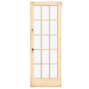 Antique 29″ Divided Light Oak Door