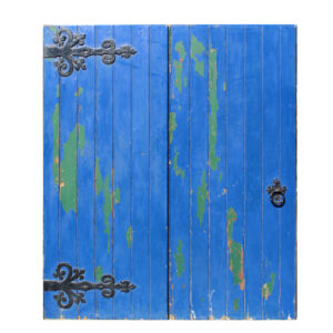 Salvaged Pair of Antique 77″ Bifold Doors, England