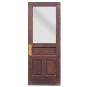 Salvaged 32” Swinging Farmhouse Door, c. 1900