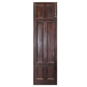 Salvaged 29” Solid Door with Raised Trim, Early 1900’s