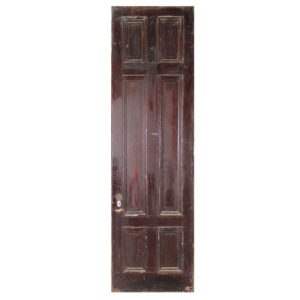 Antique 29” Solid Door with Raised Trim, Early 1900’s