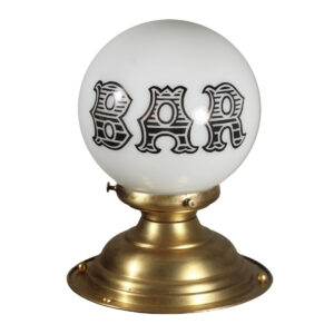 Antique Bras “Bar” Table Light