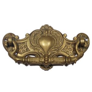 Matching Antique Brass Decorative Cabinetry Pulls, Late 1800’s