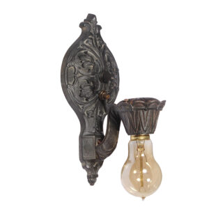 Antique Exposed Bulb Sconce, c. 1930