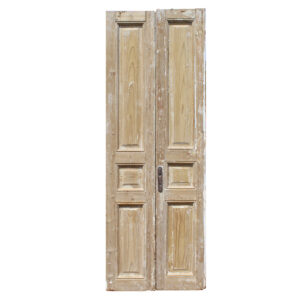 Pair of Antique 32″ Solid French Doors, Late 1800’s