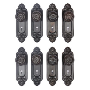 Antique “Breton” Door Hardware Sets by Norwalk, c. 1909