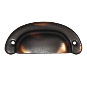 Matching Antique Bin Pulls, Copper Flash