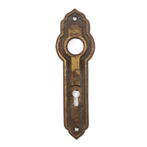 Matching Antique Tudor Doorplates, c. 1920