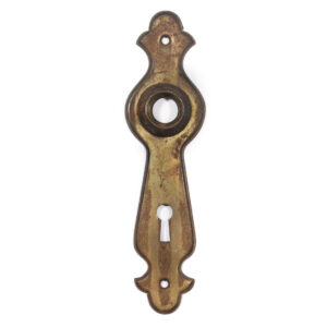 Matching Antique Fleur-de-lis Doorplates, Early 1900’s