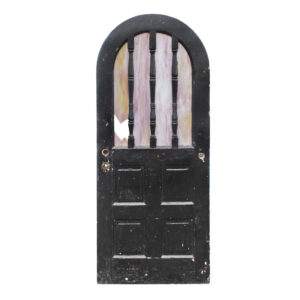 Antique 32″ Arched Door with Slag Glass from Windsor, Lookout Mountain