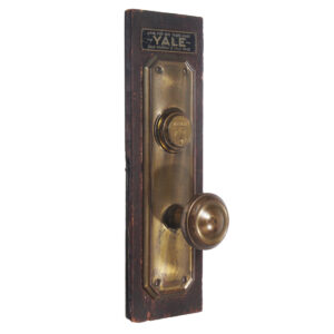 Antique New Old Stock Door Hardware Salesman Sample by Yale