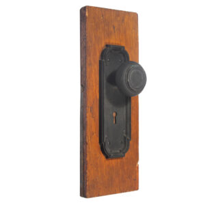 Antique New Old Stock Door Hardware Salesman Sample, “Egina”