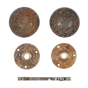 Antique “Butterflies” Door Hardware Set by Norwalk, c. 1885