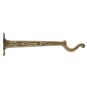 Large Matching Antique Iron Decorative Bird Cage Hooks, New Old Stock