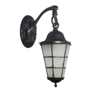 Antique Exterior Lantern Sconce with Original Glass from Windsor, Lookout Mountain