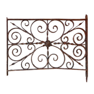 Antique Iron Window Guard, c. 1890