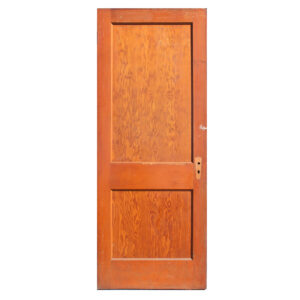 Antique 32” Two-Panel Solid Wood Door, Early 1900’s
