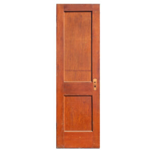 Antique 24” Two-Panel Solid Wood Door, Early 1900’s