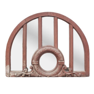 Reclaimed Antique Decorative Arched Window