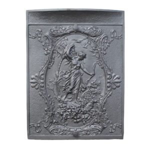 Antique Neoclassical Figural Summer Cover, Diana