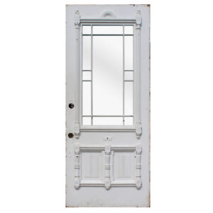 Salvaged Antique 36″ Queen Anne Door, 19th Century