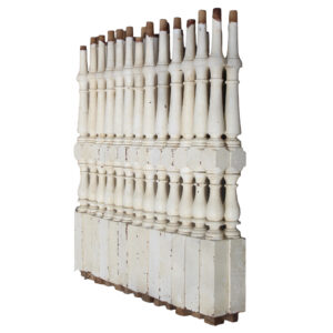 Antique Poplar Stair Spindles, c. 1880