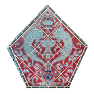 Mueller Mosaic Co. Figural Tile Medallion- Windsor House Master Bath, c. 1930s
