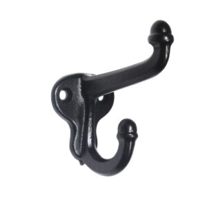 Matching Antique Cast Iron Hooks, Acorn Finials Matching Antique Cast Iron Hooks, Acorn Finials