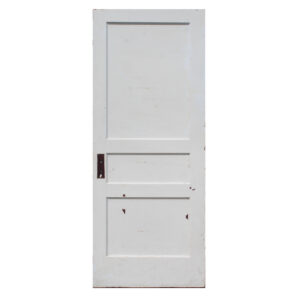 Antique 32” Three-Panel Solid Wood Door