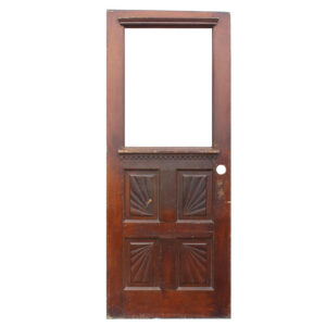Antique 30” Door with Starburst Design, Late 1800’s