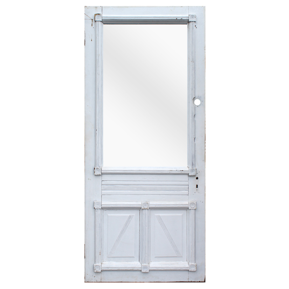Salvaged 34” Decorative Eastlake Door, c. 1880