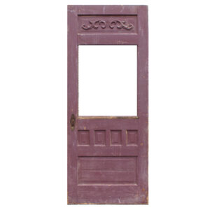 Antique 31” Decorative Cottage Door, Late 1800’s