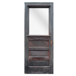 Reclaimed 32″ Decorative Cottage Door, Late 1800’s