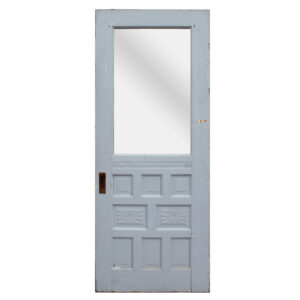 Salvaged 32” Decorative Cottage Door with Starburst Design