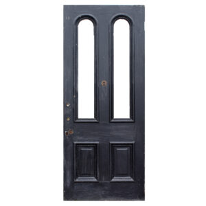 Reclaimed 36″ Door with Dual Arched Windows, c. 1890