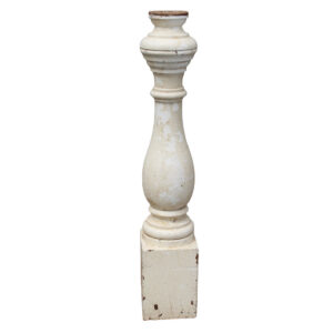 Salvaged Antique Turned Newel Post, c. 1880