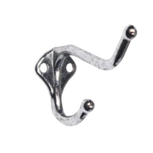 Antique New Old Stock Hooks by Sargent, Chrome