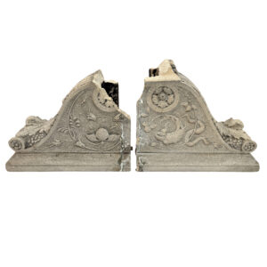 Cretan Stone Corbel Fragments by W.H. Jackson Co.- Windsor House, c. 1920s
