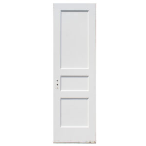 Salvaged 24” Three-Panel Solid Wood Door