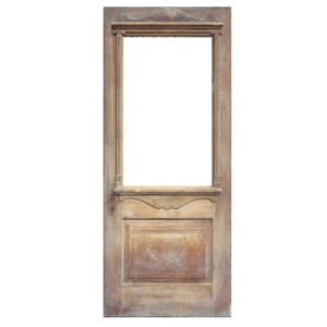 Reclaimed 32″ Cottage Door, Wreath