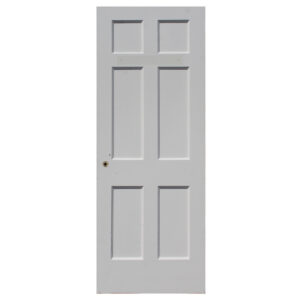 Antique 30” Six-Panel Solid Wood Door, Early 1900’s Antique 30” Six-Panel Solid Wood Door, Early 1900’s