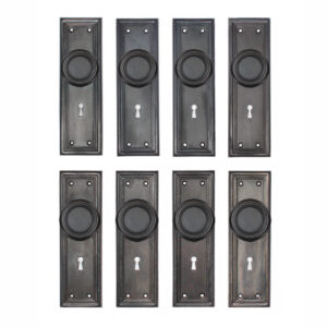 Reclaimed Antique Door Hardware Sets, c. 1920 Reclaimed Antique Door Hardware Sets, c. 1920