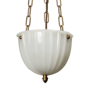 Antique Neoclassical Inverted Dome Light, Early 1900’s
