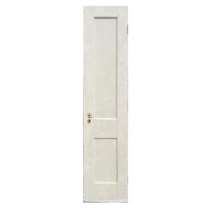 Narrow Salvaged 18” Two-Panel Solid Wood Door Narrow Salvaged 18” Two-Panel Solid Wood Door