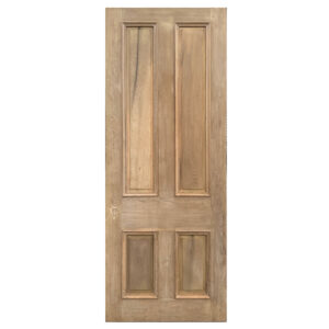 Reclaimed 36” Antique Poplar Door, Late 1800’s