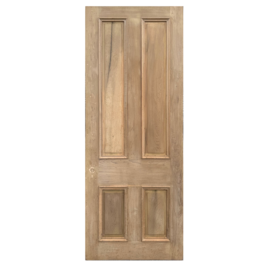Reclaimed 36” Antique Poplar Door, Late 1800’s