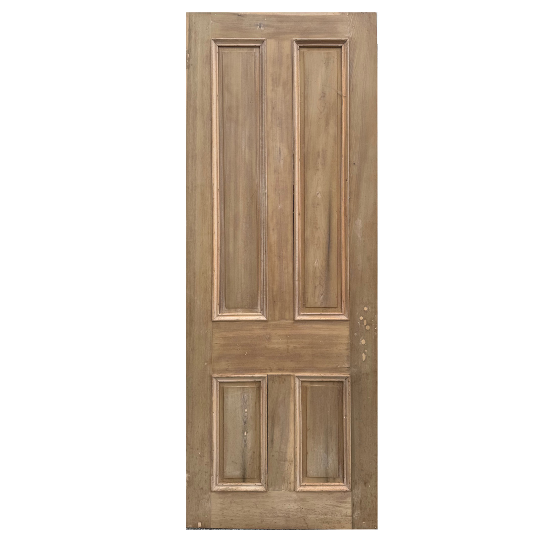 Salvaged Antique 36″ Poplar Door, c. 1860