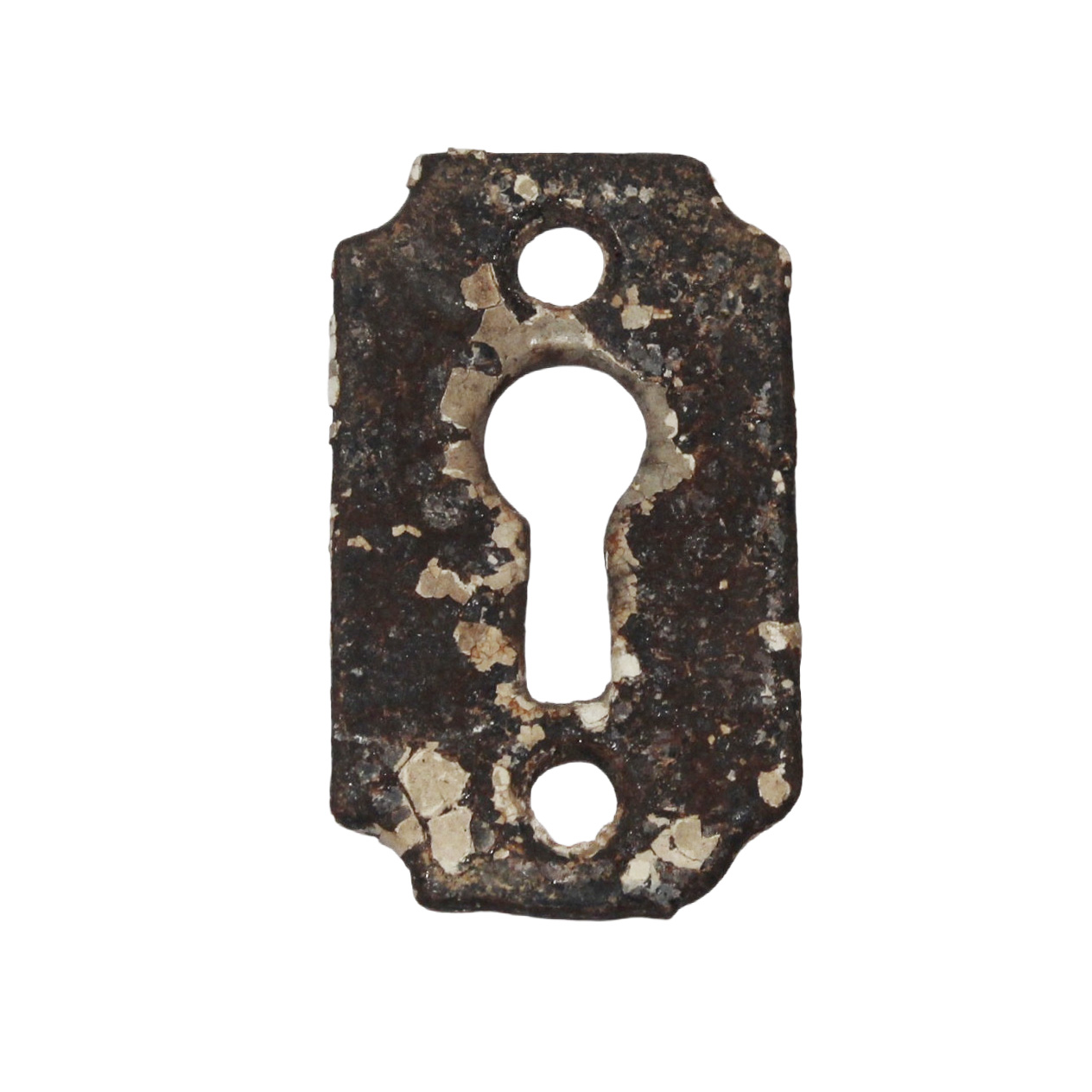 Salvaged Cast Iron Keyhole Escutcheons, Late 1800’s