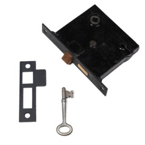 Mortise Lock Sets with Key & Striker by Sargent, Antique Hardware