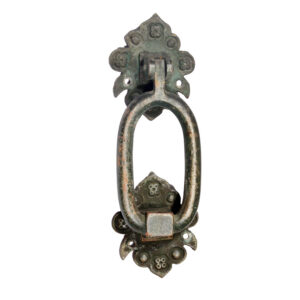Antique Decorative Bronze Door Knocker, Early 1900’s